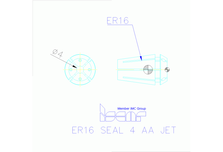 ER16 SEAL 4 AA JET
