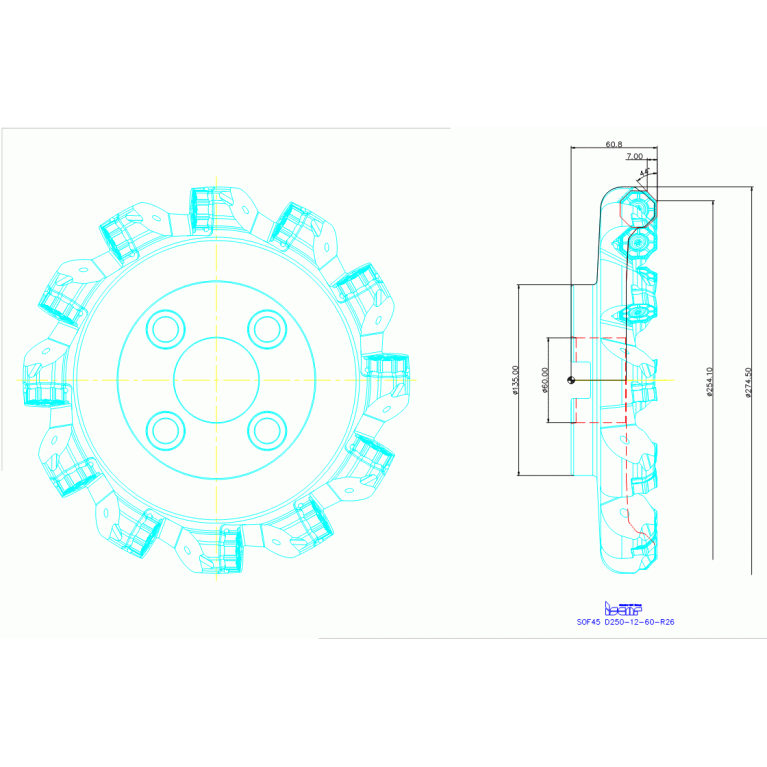 SOF45 D250-12-60-R26