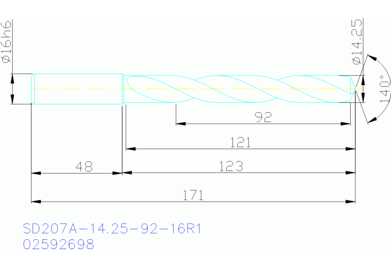 SD207A-14.25-92-16R1