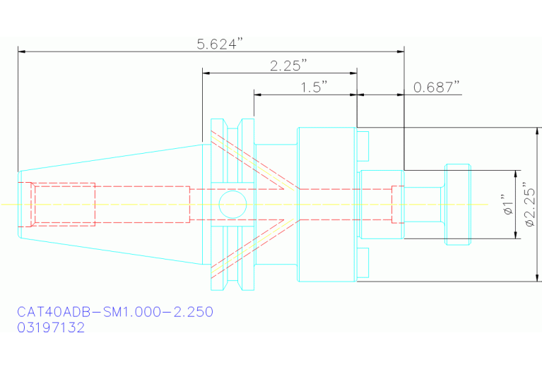 CAT40ADB-SM1.000-2.250-L1