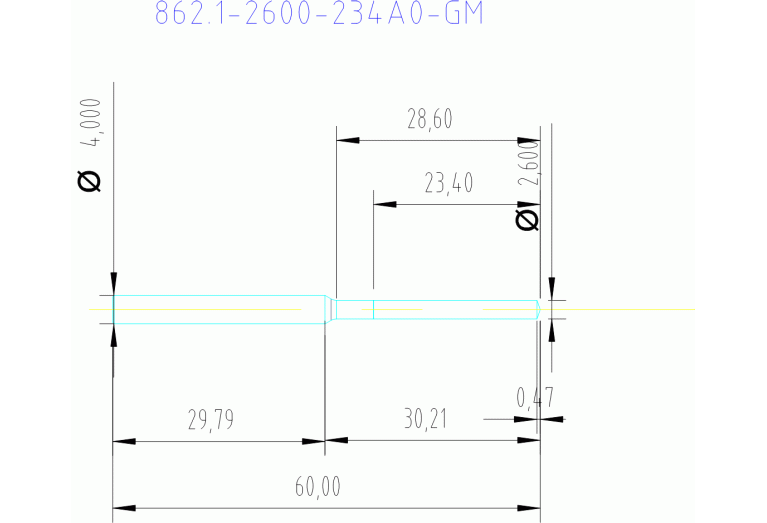 862.1-2600-234A0-GM X2BL