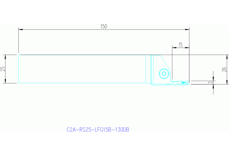 C2A-RS25-LFG15B-130DB