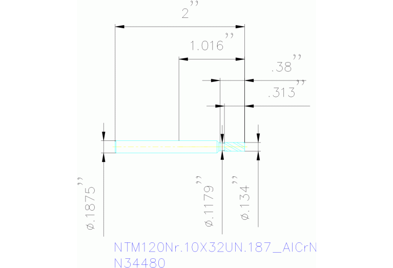 NTM120NR.10X32UN.187 ALCRN