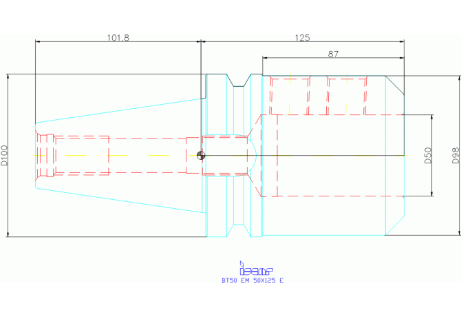 BT50 EM 50X125 E