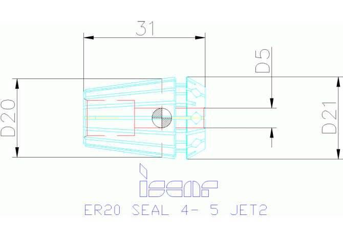 ER20 SEAL 4-5 JET2