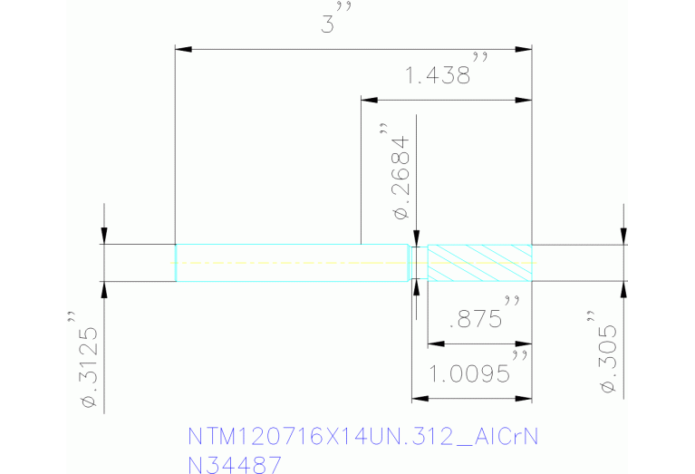 NTM1207/16X14UN.312 ALCRN