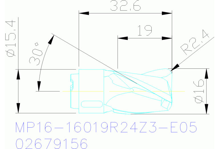 MP16-16019R24Z3-E05 F40M