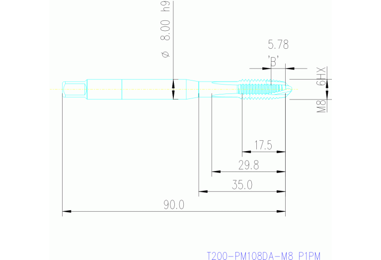 T200-PM108DA-M8 P1PM
