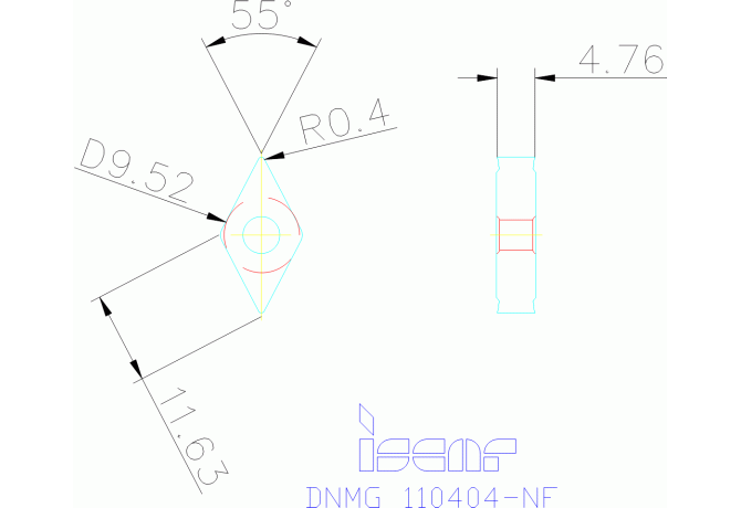 DNMG 110404-NF IC807