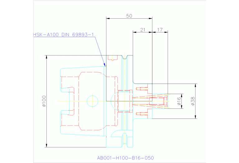 AB001-H100-B16-050