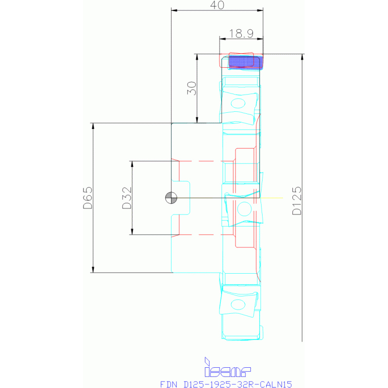 FDN D125-1925-32R-CALN15