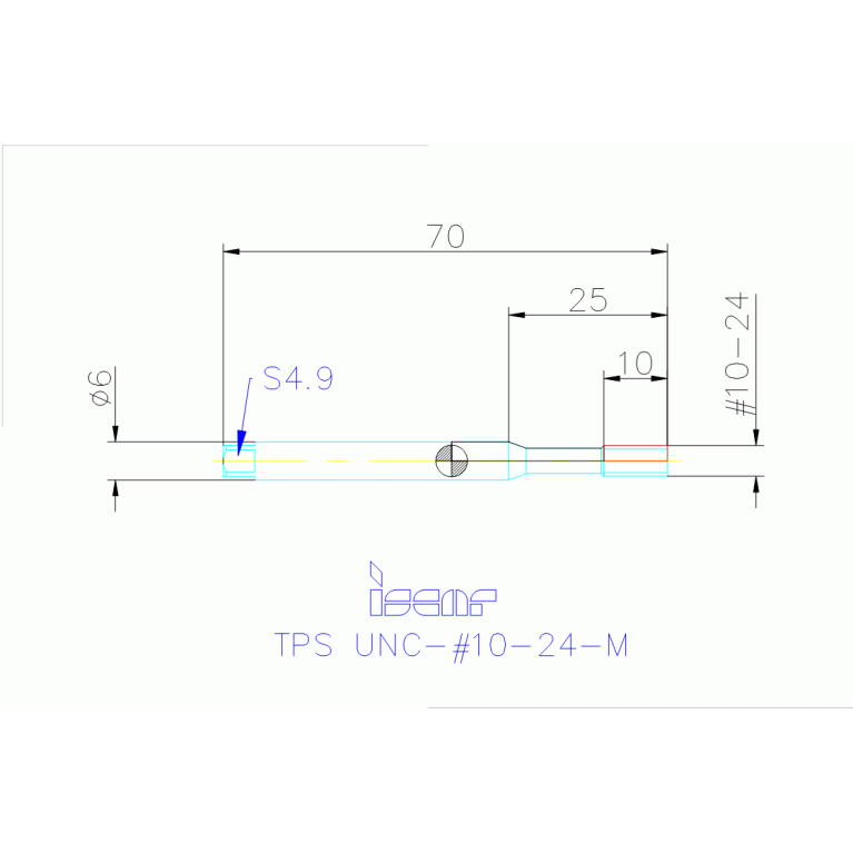 TPS UNC-#10-24-M HETI
