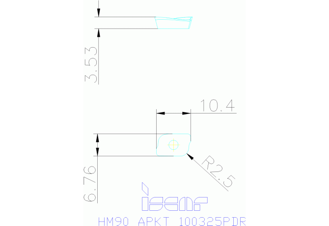 HM90 APKT 100325PDR IC328