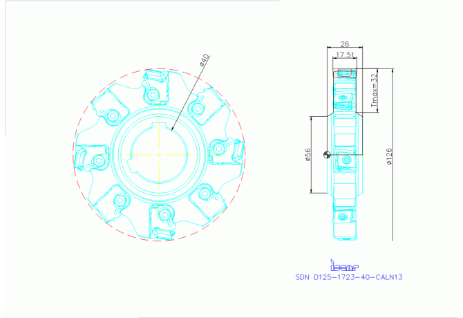 SDN D125-1723-40-CALN13
