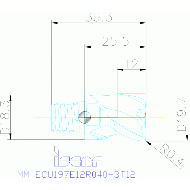 MM ECU197E12R040-3T12 IC908