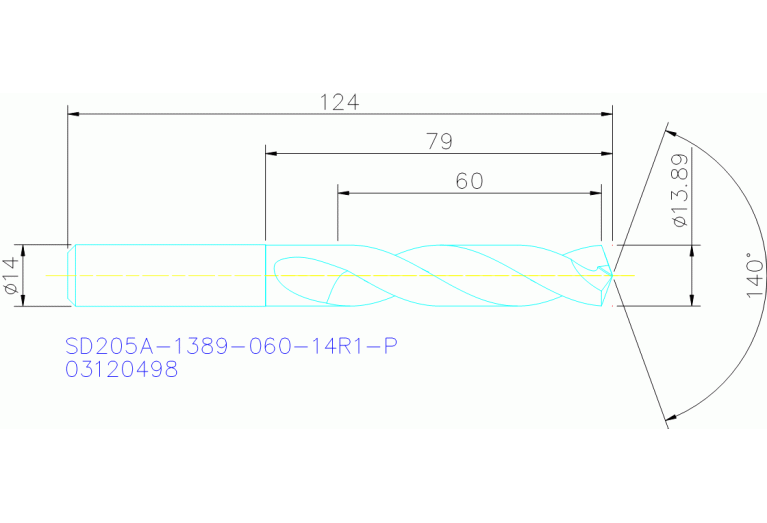 SD205A-1389-060-14R1-P