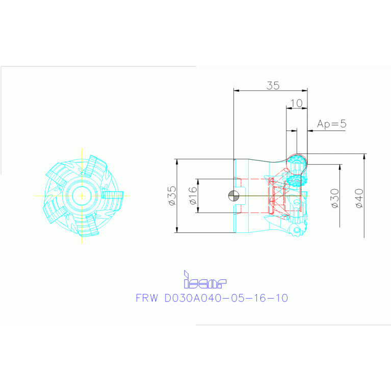 FRW D030A040-05-16-10