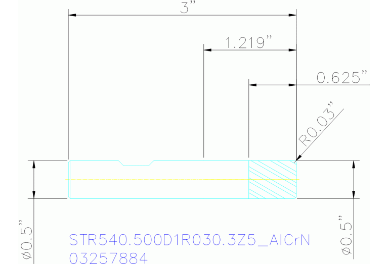 STR540.500D1R030.3Z5 ALCRN