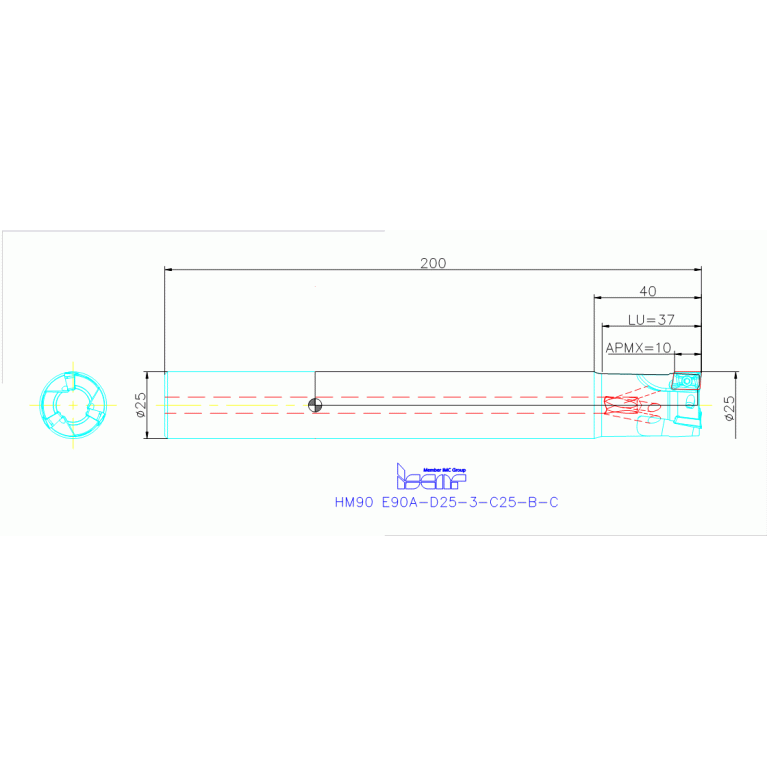 HM90 E90A-D25-3-C25-B-C