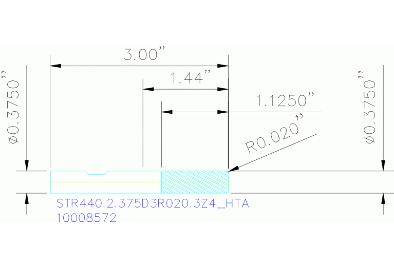 STR440.2.375D3R020.3Z4 HTA