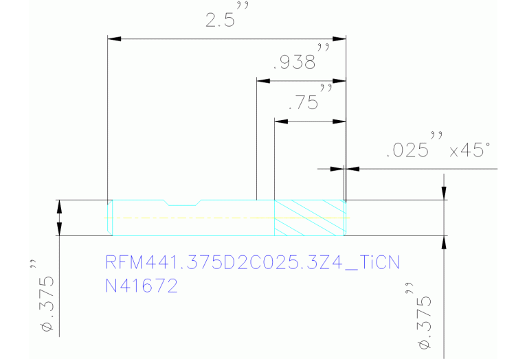 RFM441.375D2C025.3Z4 TICN