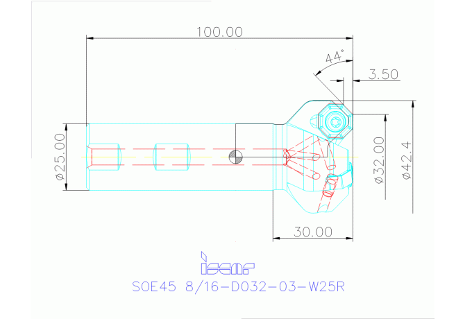 SOE45 8/16-D032-03-W25R
