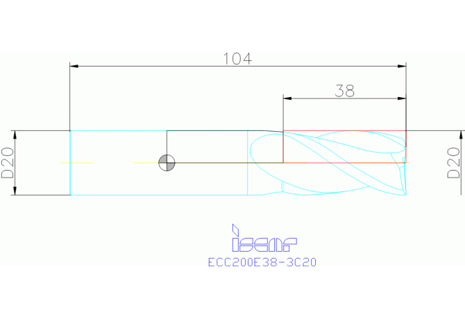 ECC200E38-3C20 IC300