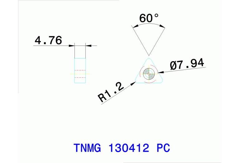 TNMG 130412 PC TT8105