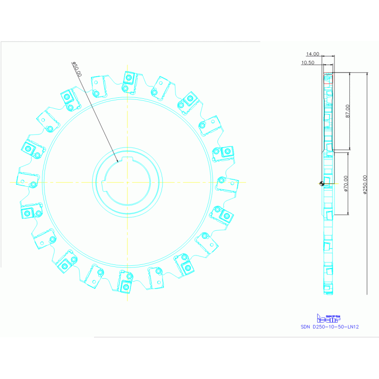 SDN D250-10-50-LN12