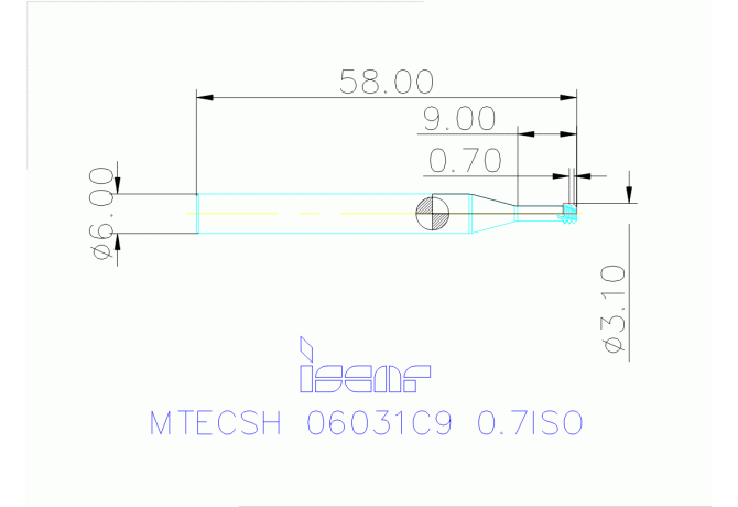 MTECSH 06031C9 0.7ISO IC903