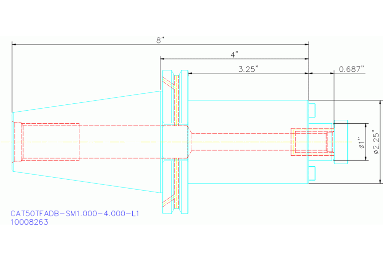 CAT50TFADB-SM1.000-4.000-L1
