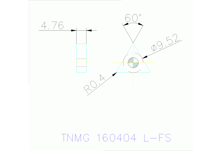TNMG 160404 L-FS TT8125