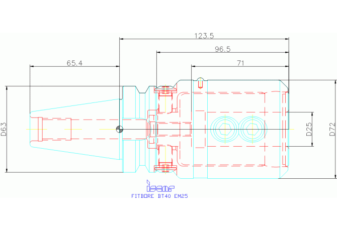 FITBORE BT40 EM25