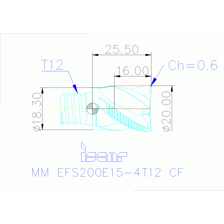 MM EFS200E15-4T12 CF IC908