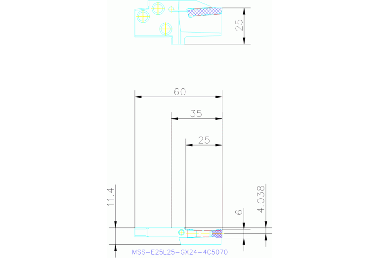 MSS-E25L25-GX24-4C5070