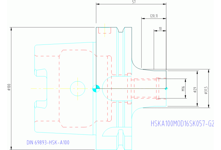 HSKA100ODP16X57