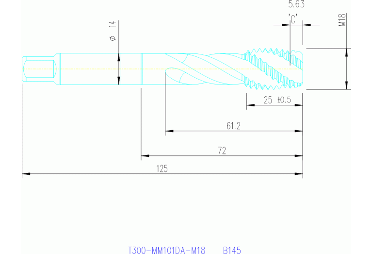 T300-MM101DA-M18 B145