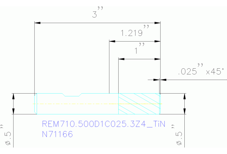 REM710.500D1C025.3Z4 TIN