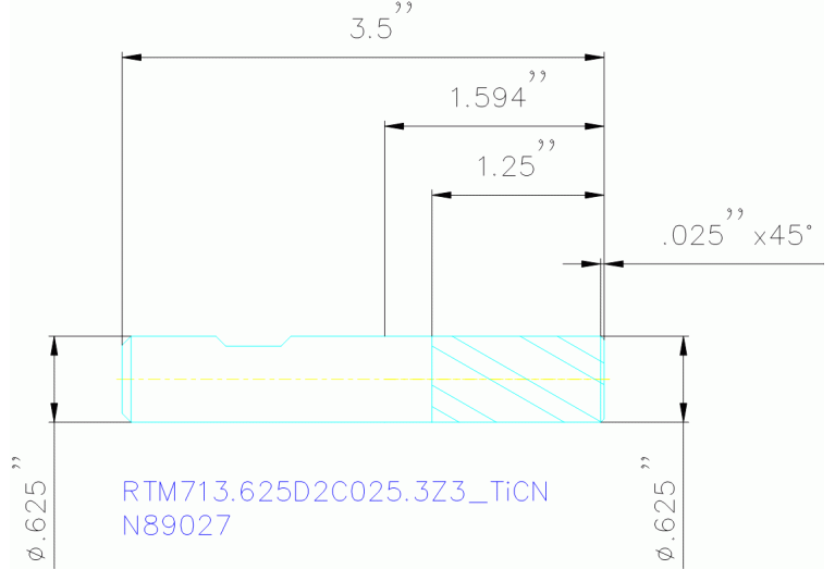 RTM713.625D2C025.3Z3 TICN