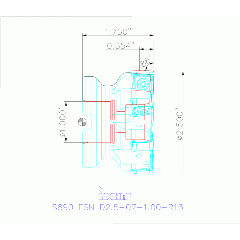 S890 FSN D2.5-07-1.00-R13