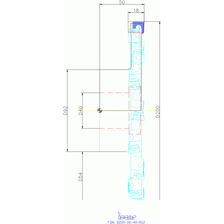 FDN D200-18-40-R12