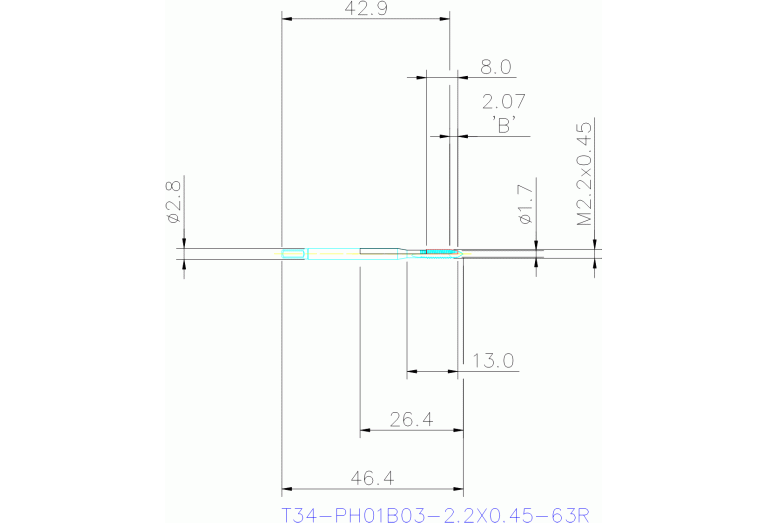 T34-PH01B03-2.2X0.45-63R