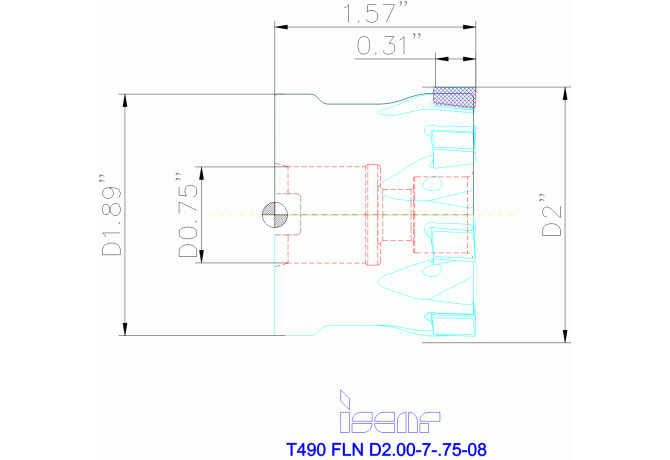 T490 FLN D2.00-7-.75-08