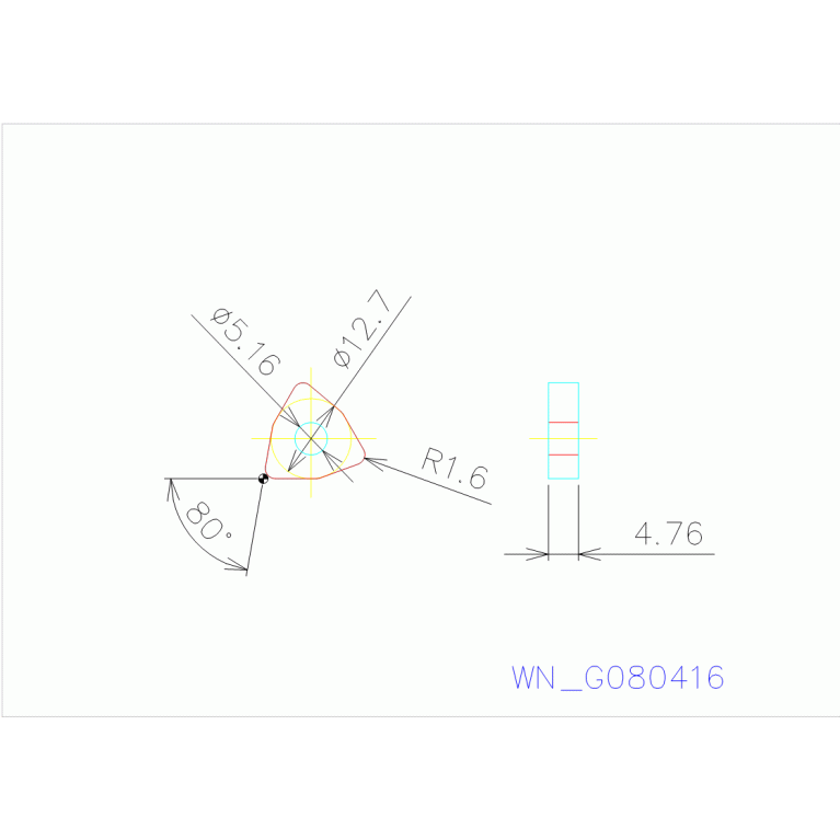 WNMG080416N-GE AC8115P