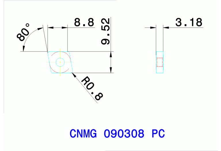 CNMG 090308 PC TT8115