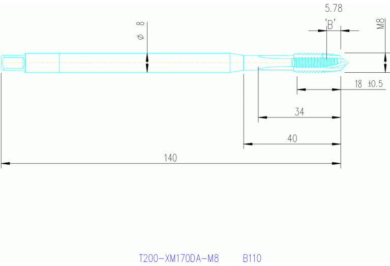 T200-XM170DA-M8 B110