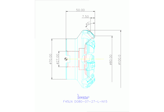 F45LN D080-07-27-L-N15