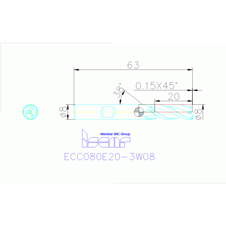 ECC080E20-3W08 IC900