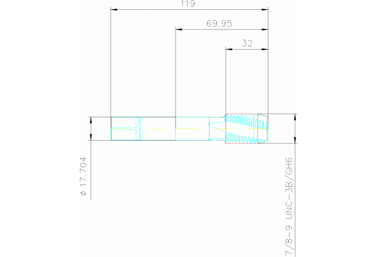 A22456-UNC7/8
