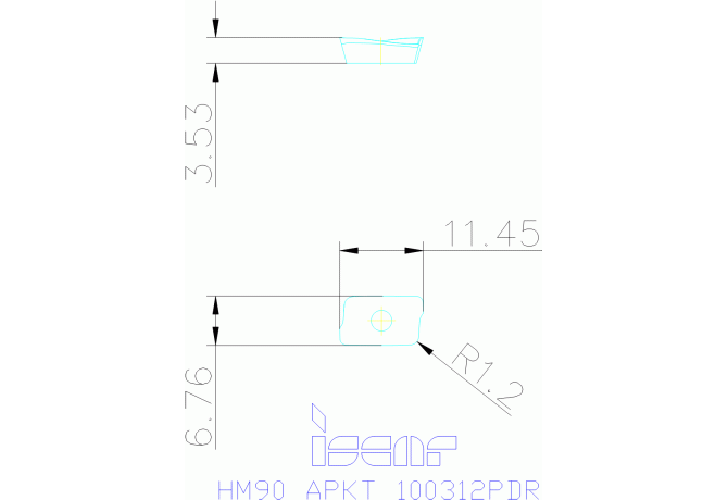 HM90 APKT 100312PDR IC908